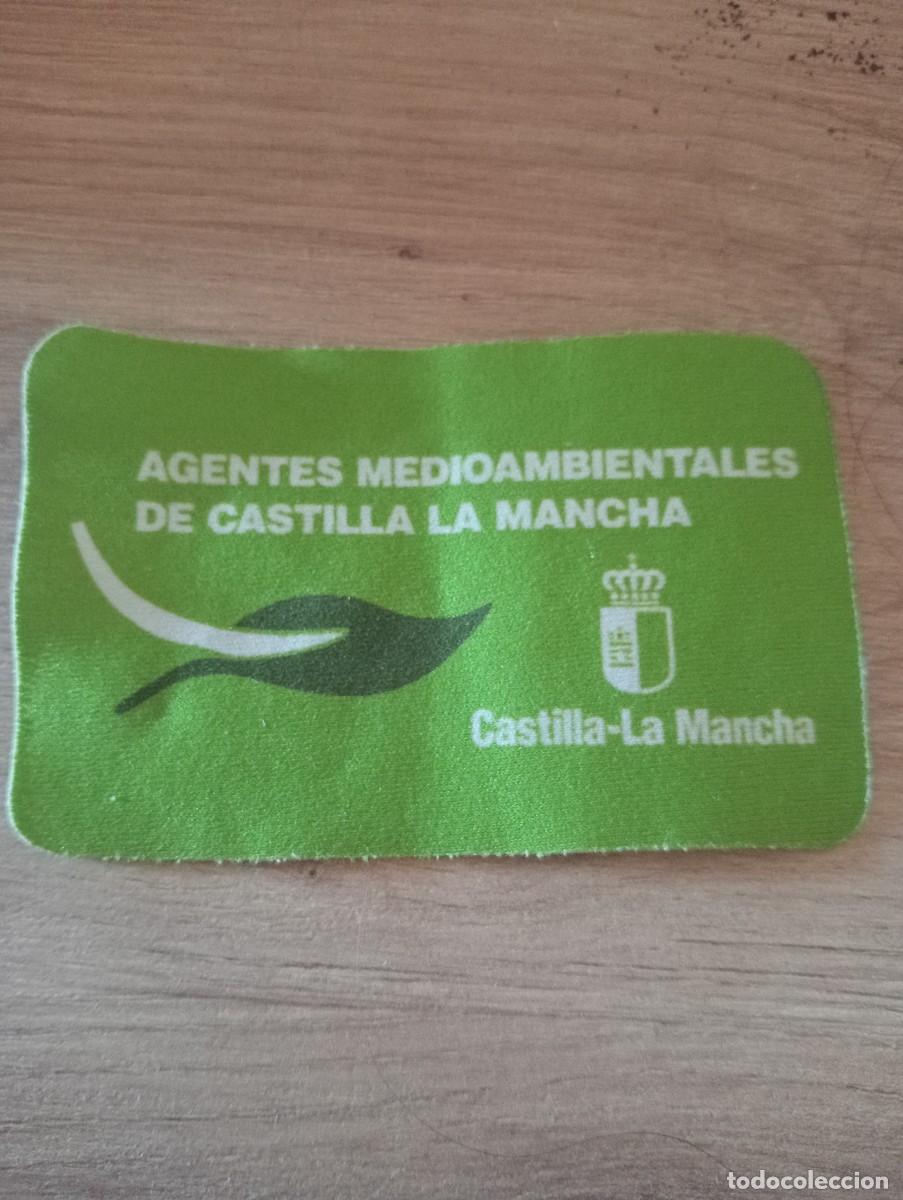 Militaria: PARCHE TELA AGENTE MEDIOAMBIENTAL FORESTAL CASTILLA LA MANCHA