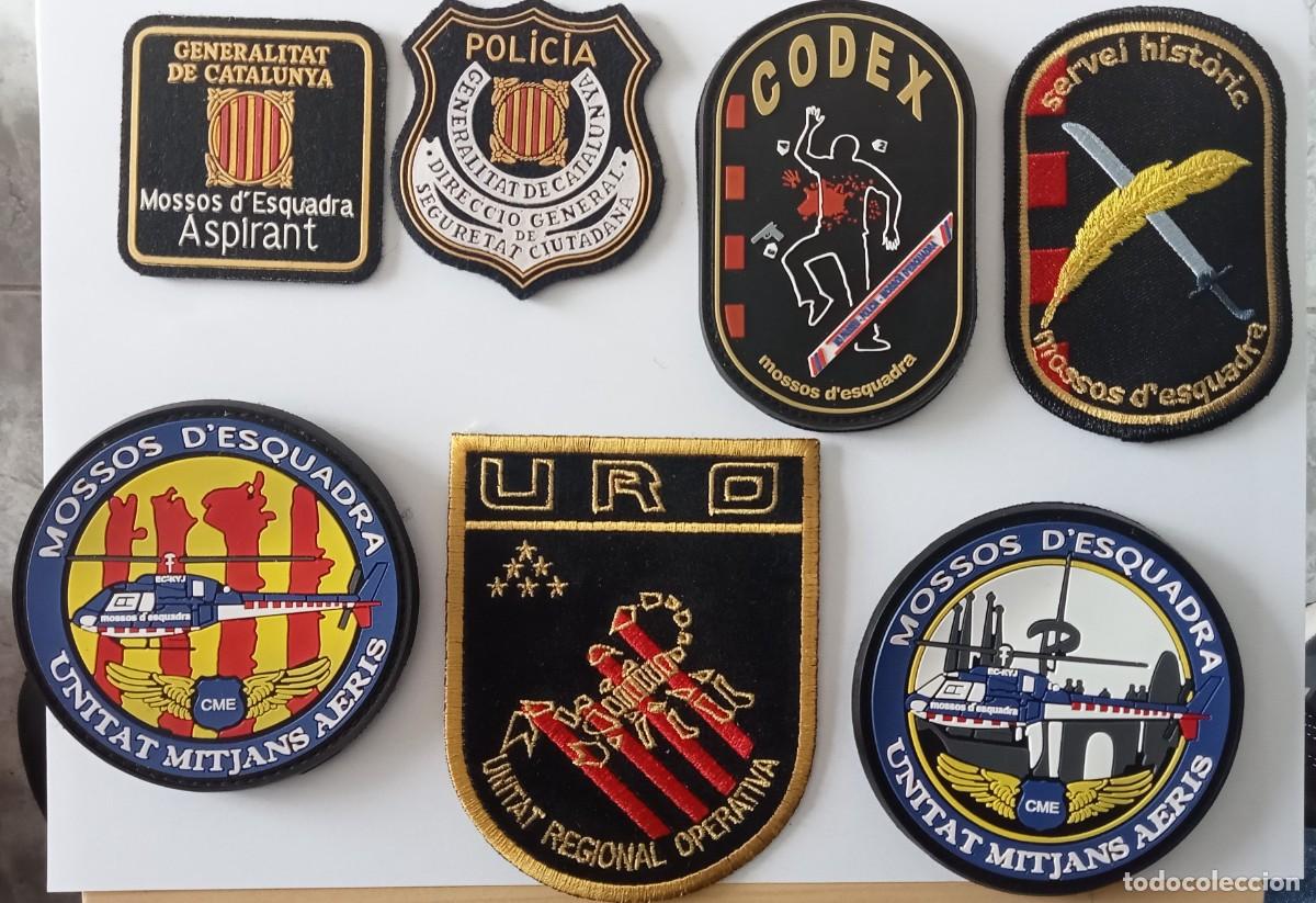 Militaria: Parches de los Mossos d &acute;escuadra