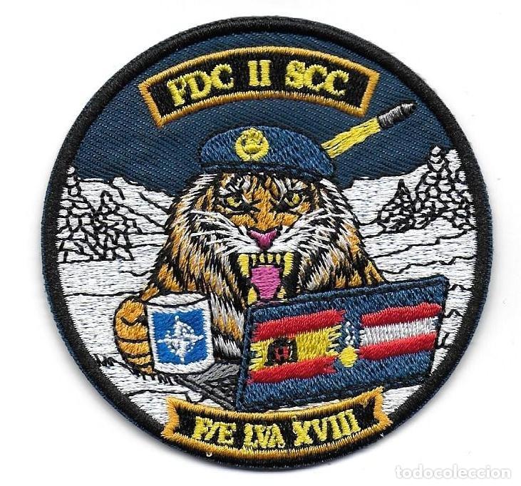 Militaria: parche EJERCITO MISION INTERNACIONAL EN LETONIA F/E LVA XVIII