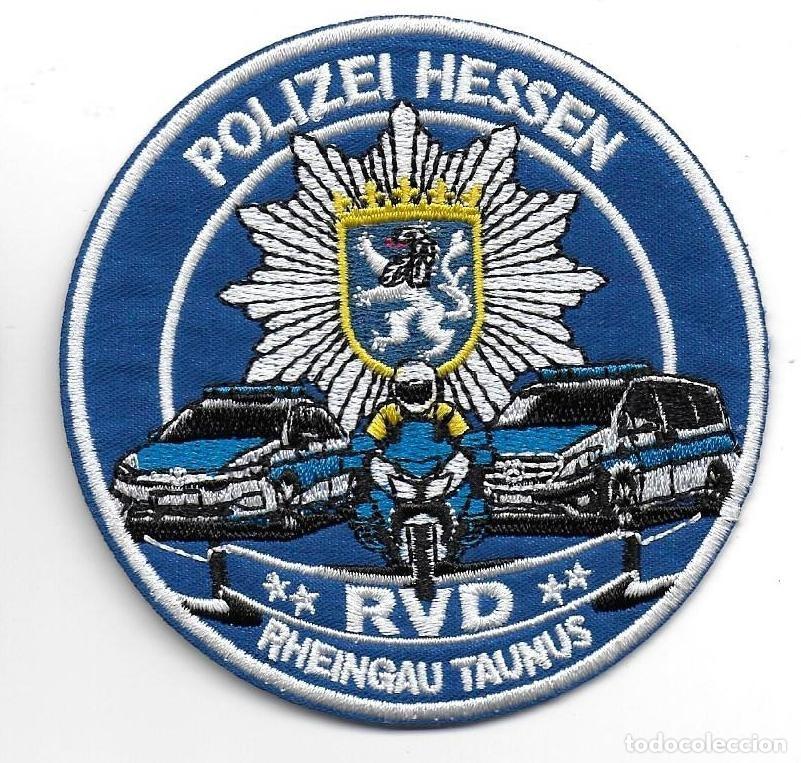 Militaria: parche POLICIA ALEMANIA HESSEN