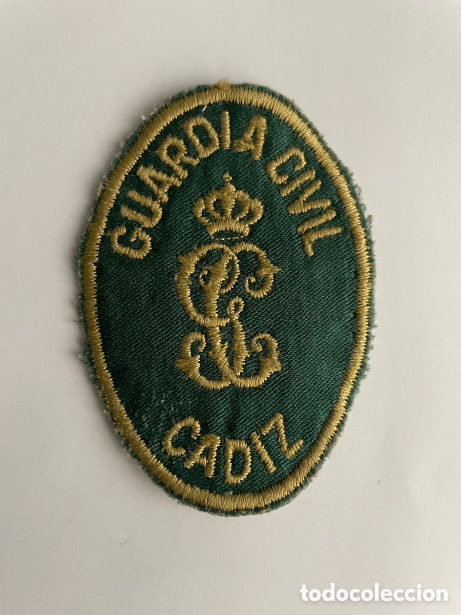Militaria: Parche Guardia Civil, C&aacute;diz