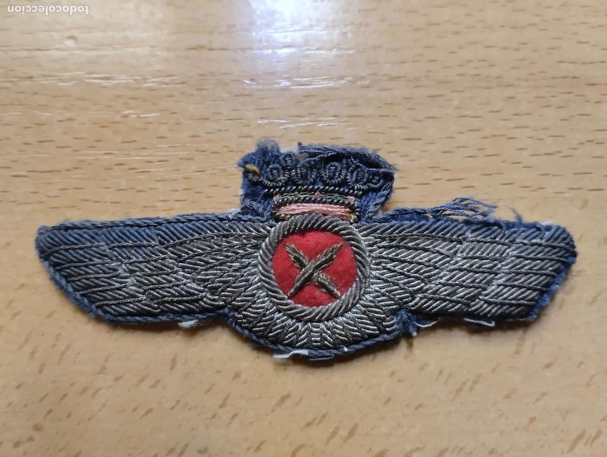 Militaria: ROKISKI BORDADO DE PILOTO, AVIACION