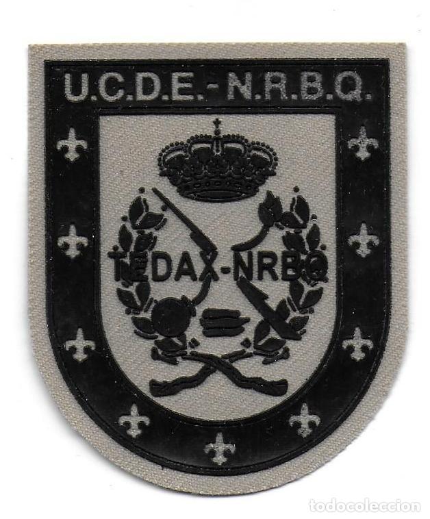 Militaria: parche POLICIA TEDAX UCDE NRBQ EOD ARIDO