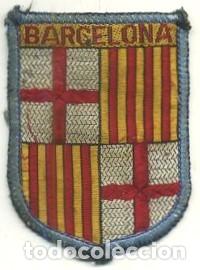 Militaria: PARCHE DE TELA, BARCELONA. PARCHE-126