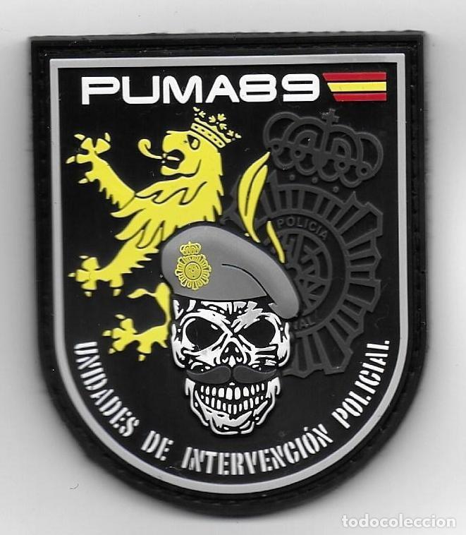 Militaria: parche POLICIA PUMA 89 UIP