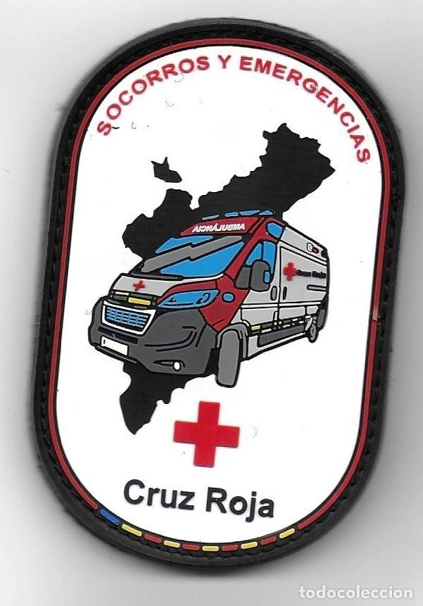Militaria: parche EMERGENCIAS CRUZ ROJA VALENCIA