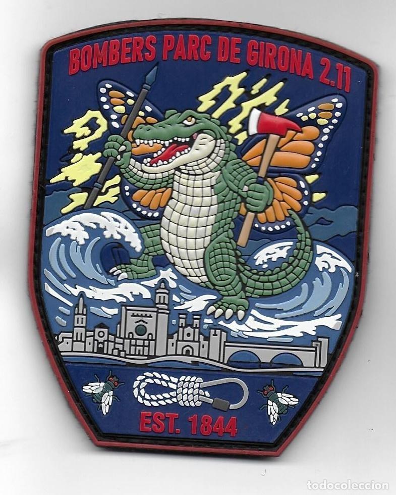 Militaria: parche BOMBEROS DE GIRONA