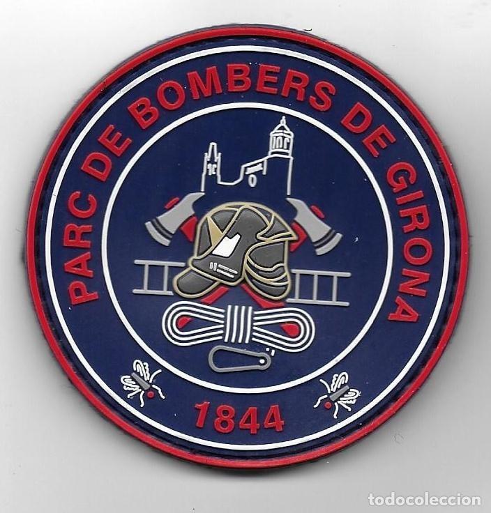 Militaria: parche BOMBEROS DE GIRONA