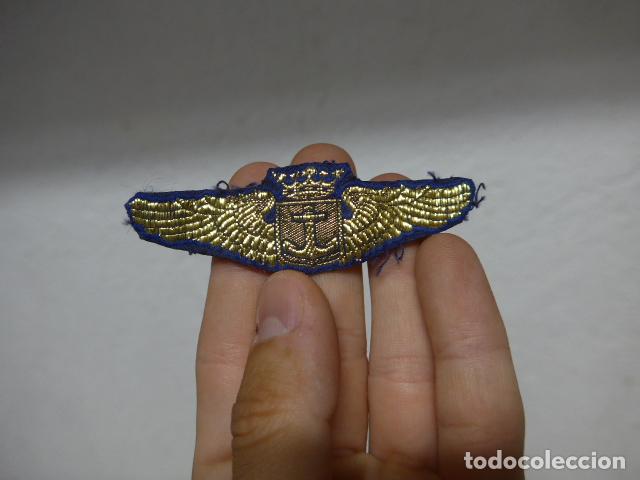 Militaria: Antiguo parche de marina a identificar