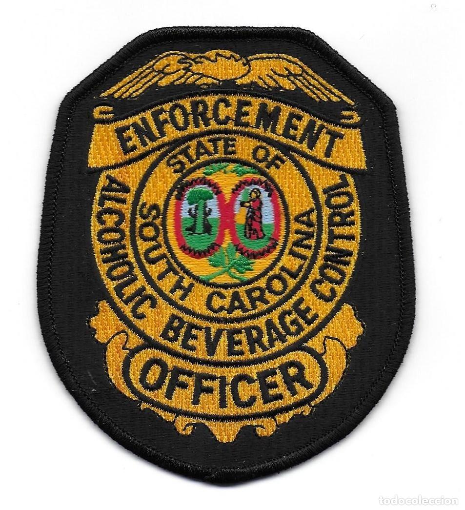 Militaria: parche POLICIA USA CAROLINA DEL SUR