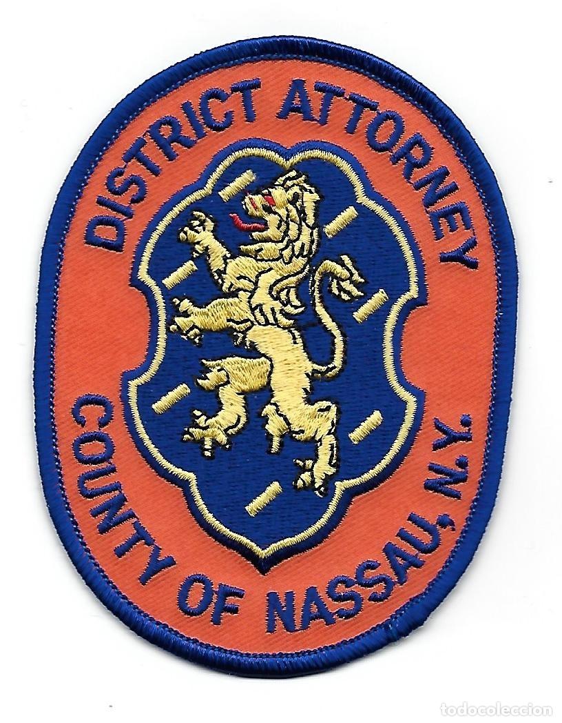 Militaria: parche POLICIA USA NASSAU