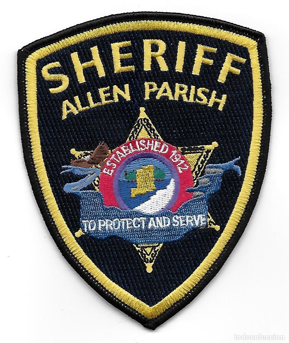 Militaria: parche POLICIA USA ALLEN SHERIFF