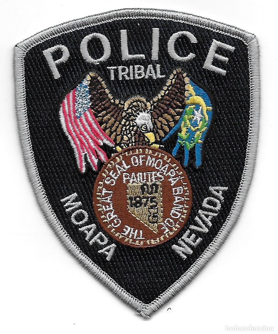 Militaria: parche POLICIA USA TRIBAL MOAPA