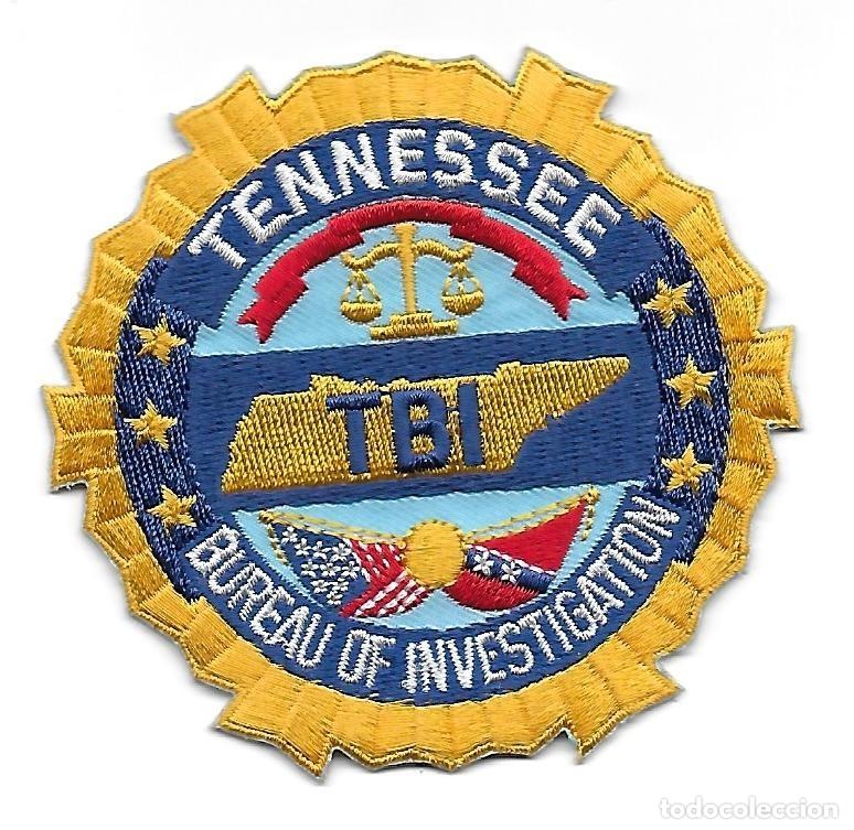 Militaria: parche POLICIA USA TBI