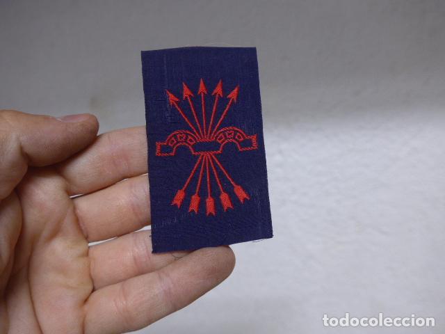 Militaria: Antiguo parche de falange, original, Division azul.
