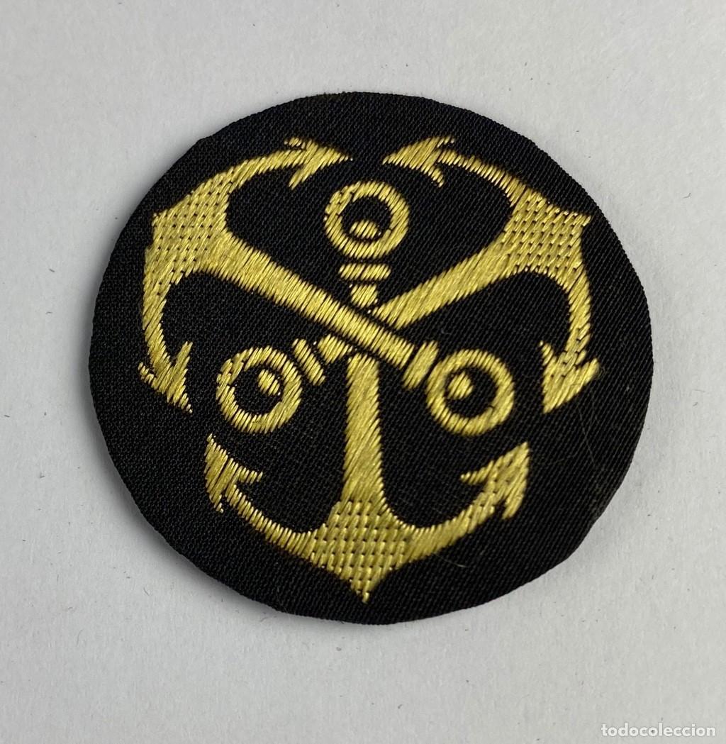 Militaria: Distintivo de especialidad para manga de la Armada Espa&ntilde;ola per&iacute;odo Alfonso XII y XIII MANIOBRAS