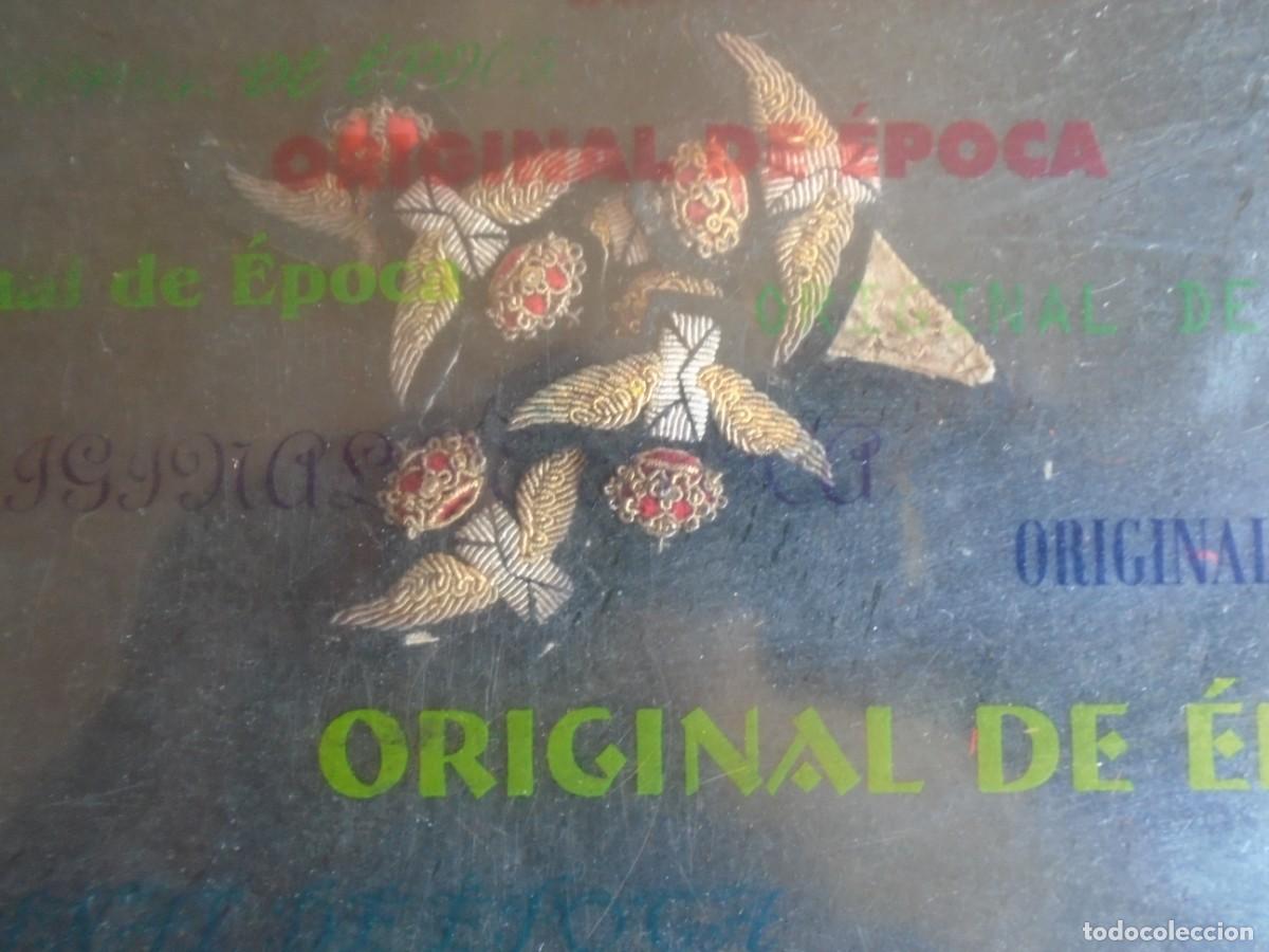 Militaria: (MI-260618)LOTE DE 7 INSIGNIAS BORDADAS DE CORREOS EPOCA ALFONSO XIII - EFECTOS MILITARES CASTELLS ?
