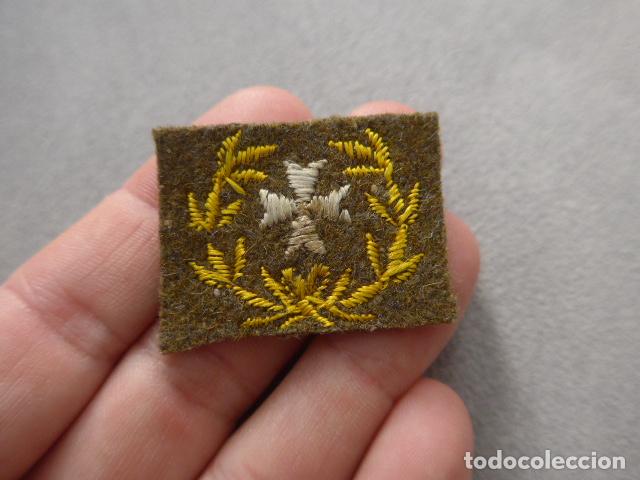 Militaria: Antiguo parche de tela de sanidad republicana, original. Guerra civil.