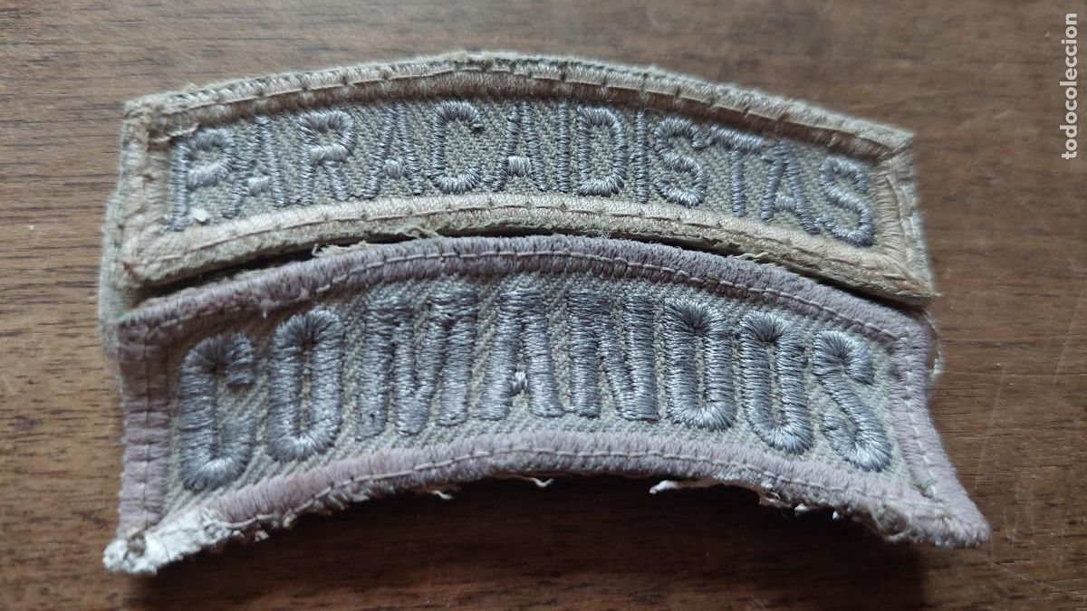 Militaria: Parche de comandos paracaidistas