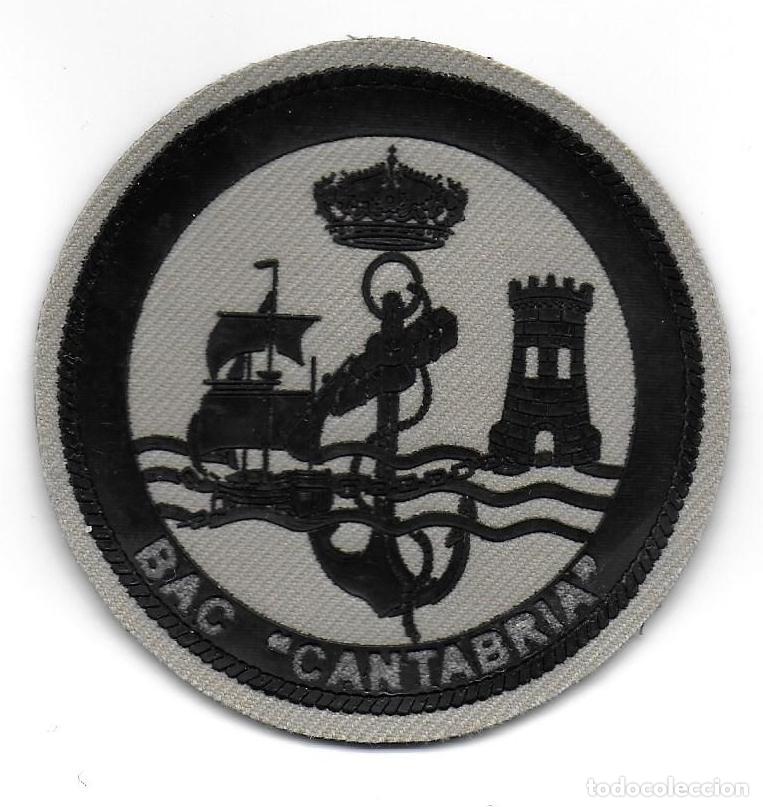 Militaria: parche ARMADA ESPA&Ntilde;OLA BAC CANTABRIA ARIDO