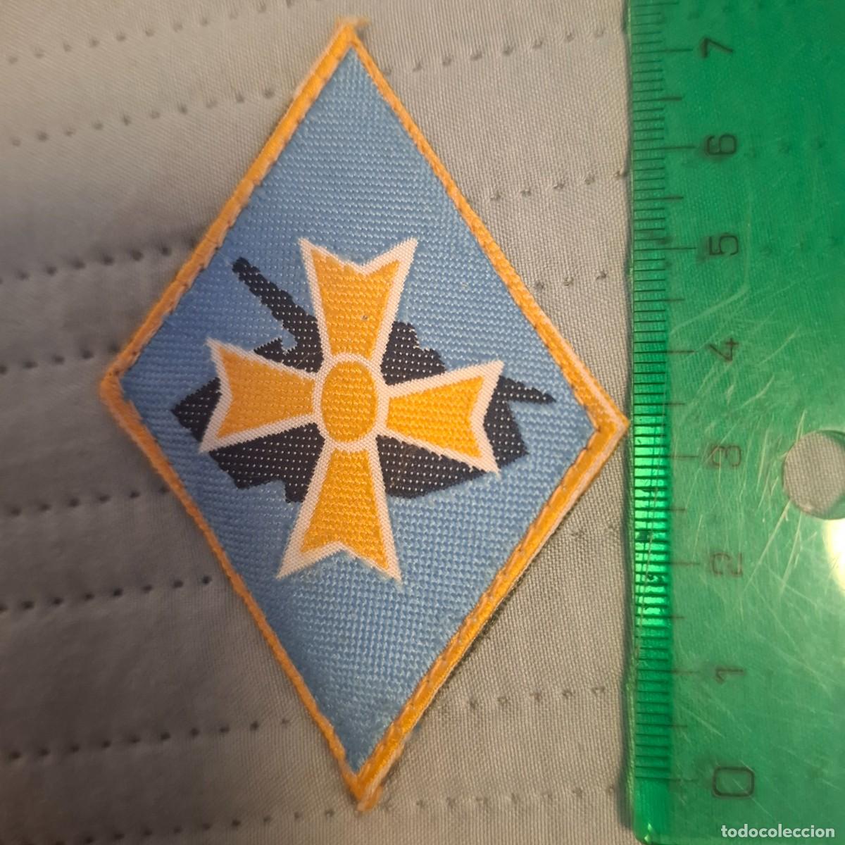 Militaria: parche de insignia de la 1&ordf; Divisi&oacute;n Blindada (1re division blind&eacute;e) del Ej&eacute;rcito Franc&eacute;s.