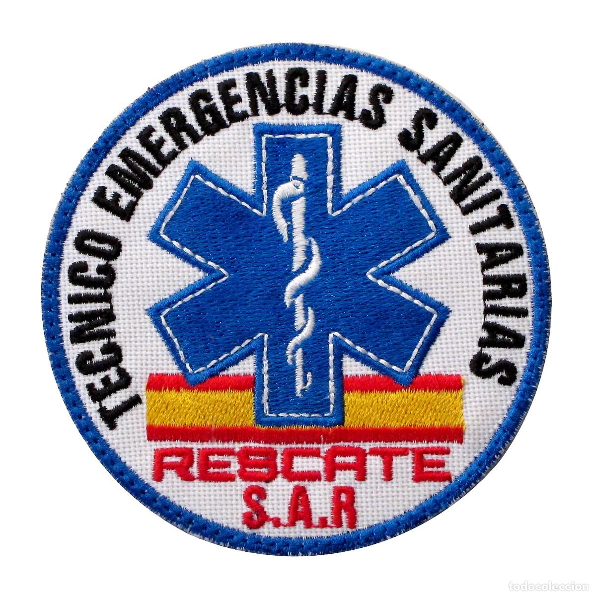Militaria: parche TECNICO EMERGENCIAS SANITARIAS RESCATE SAR