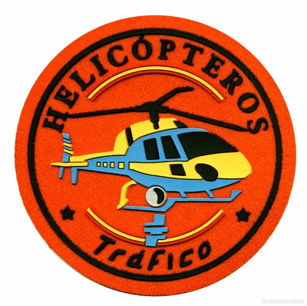 Militaria: PARCHE HELICOPTEROS DGT TRAFICO