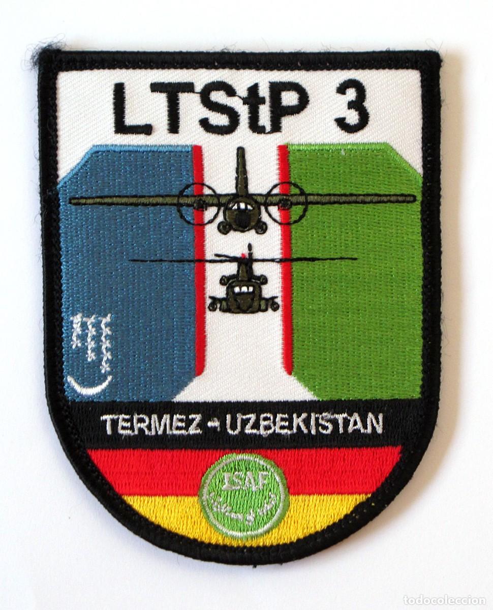 Militaria: PARCHE MILITAR ALEMAN - LTStP3 - ISAF - TERMEZ-UZBEKISTAN