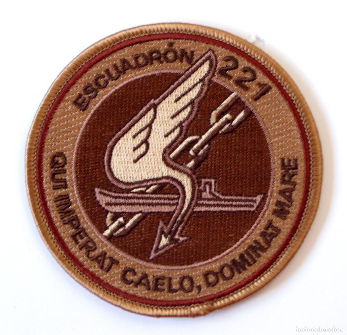 Militaria: PARCHE EJERCITO DEL AIRE - ESCUADRON 221