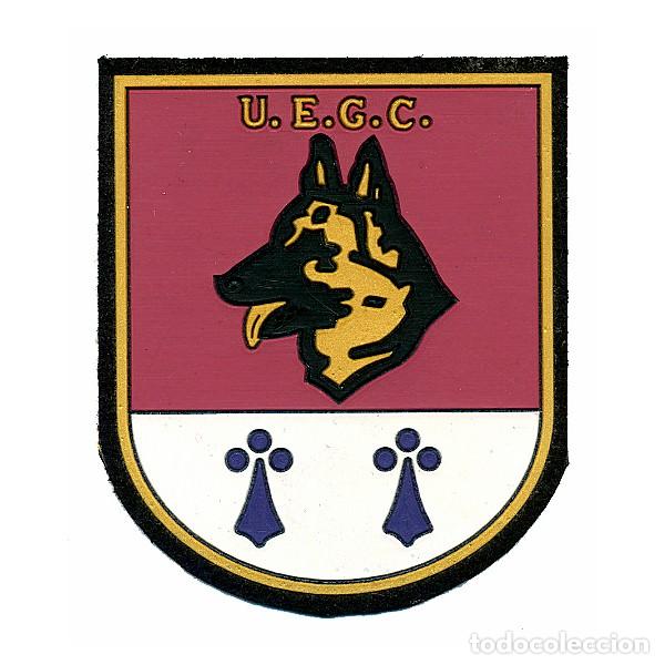 Militaria: PARCHE POLICIA NACIONAL - U.E.G.C. - GUIAS CANINOS