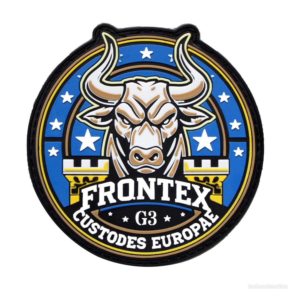 Militaria: PARCHE FRONTEX - G3 - CUSTODES EUROPAE