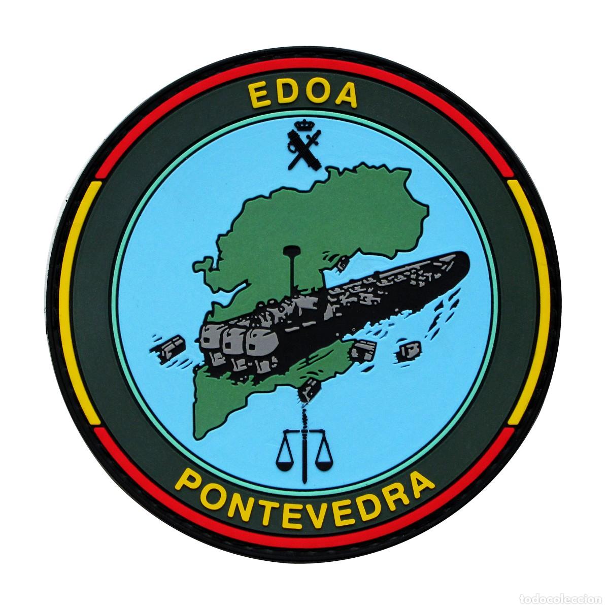Militaria: PARCHE GUARDIA CIVIL EDOA PONTEVEDRA