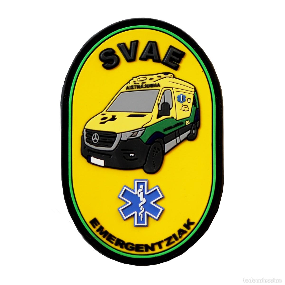 Militaria: PARCHE SVAE EMERGENTZIAK AMBULANCIAS EUSKADI