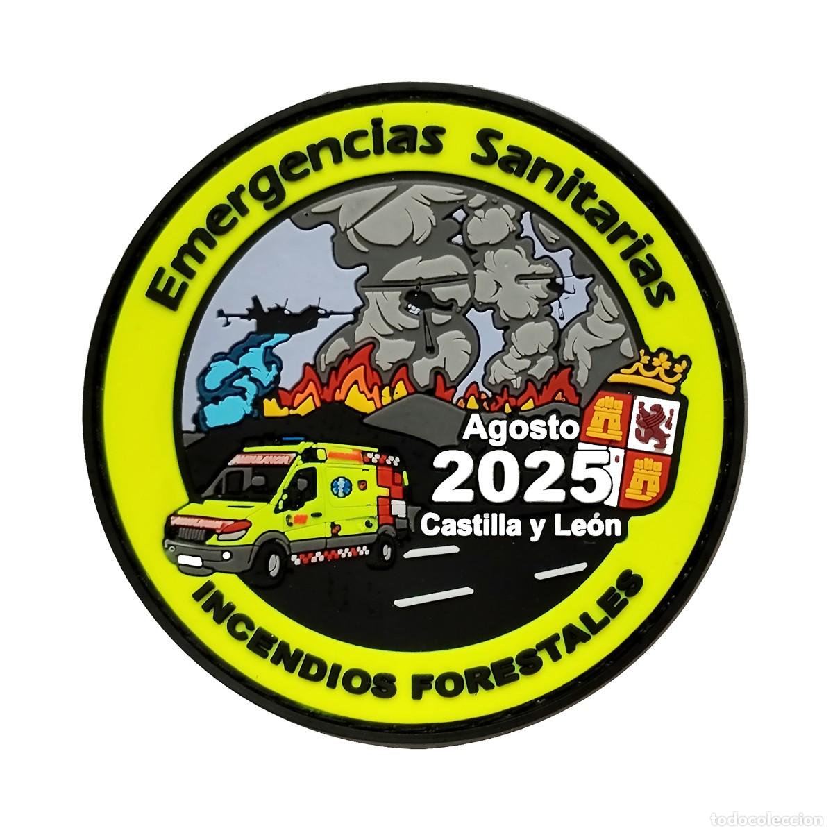 Militaria: PARCHE EMERGENCIAS SANITARIAS INCENDIOS FORESTALES AGOSTO 2025 - CASTILLA LEONAGOSTO