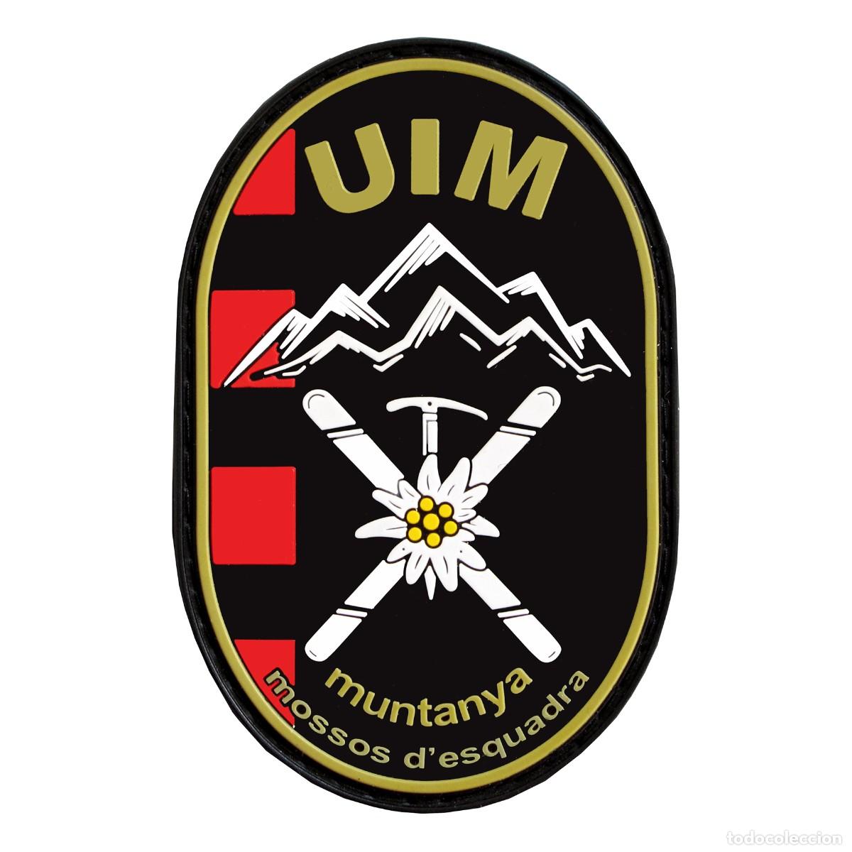 Militaria: PARCHE MOSSOS D'ESQUADRA UIM MUNTANYA