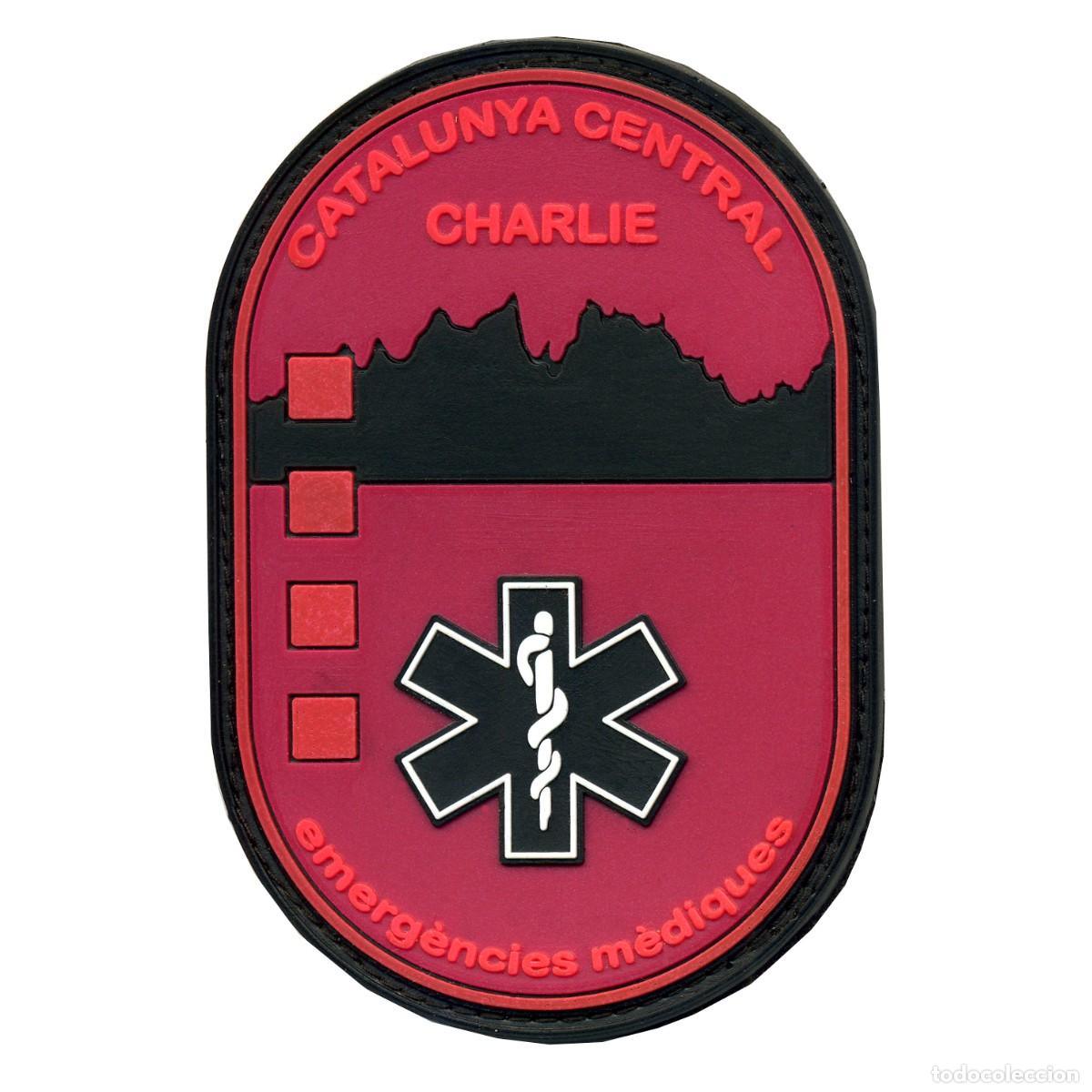 Militaria: PARCHE PARCHE EMERGENCIES MEDIQUES - CATALUNYA CENTRAL - CHARLIE