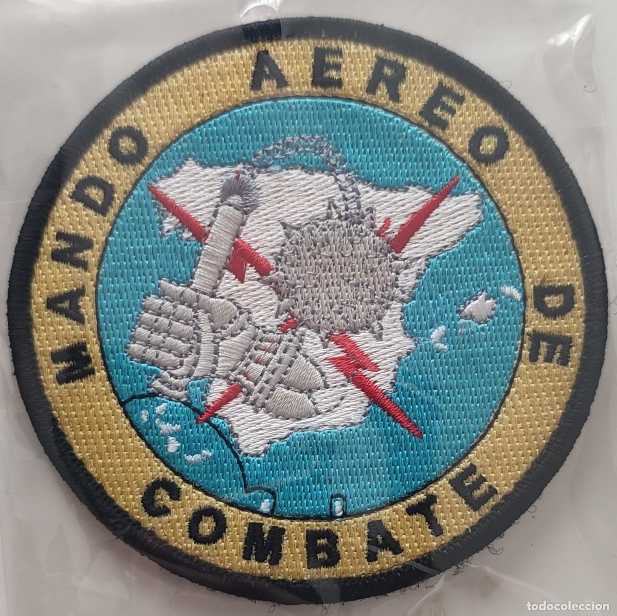 Militaria: PARCHES DEL EJ&Eacute;RCITO DEL AIRE. MANDO A&Eacute;REO DE COMBATE (MACOM) - Foto 1