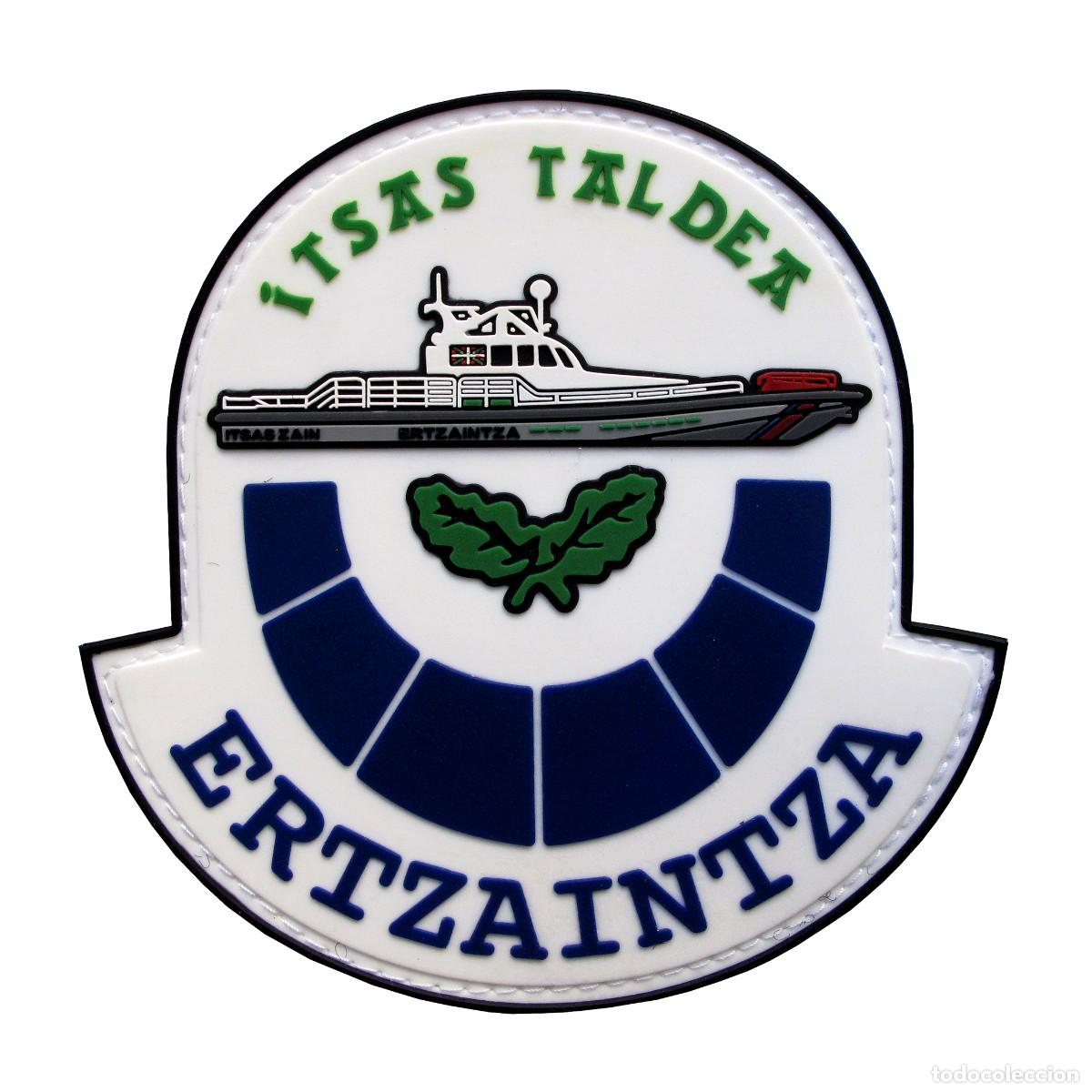 Militaria: PARCHE ERTZAINTZA - ITSAS TALDEA - SERVICIO MARITIMO