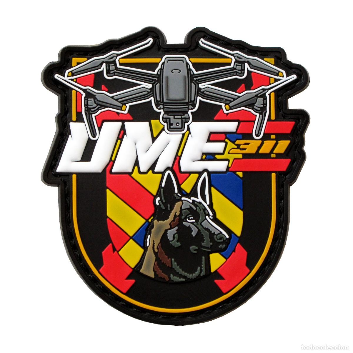 Militaria: PARCHE UME 311 - UNIDAD MILITAR DE EMERGENCIAS