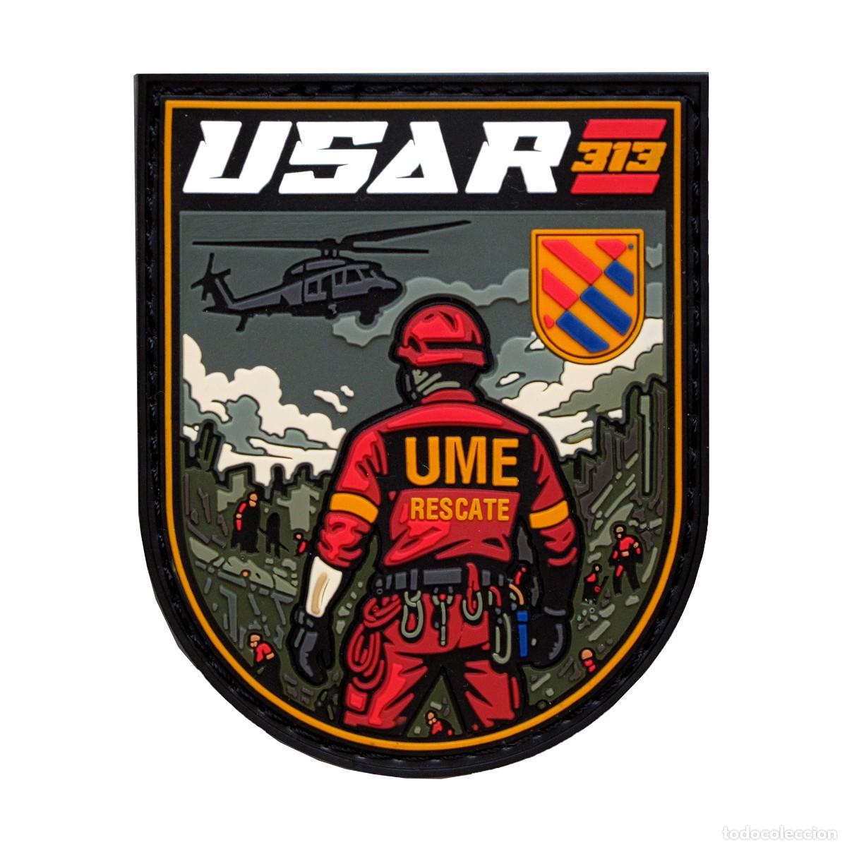 Militaria: PARCHE UME 313 - USAR - RESCATE