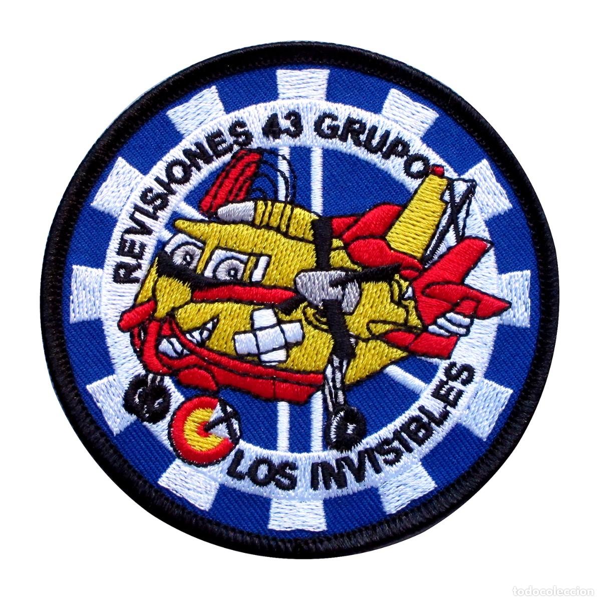 Militaria: PARCHE REVISIONES 43 GRUPO - LOS INVISIBLES - INCENDIOS FORESTALES