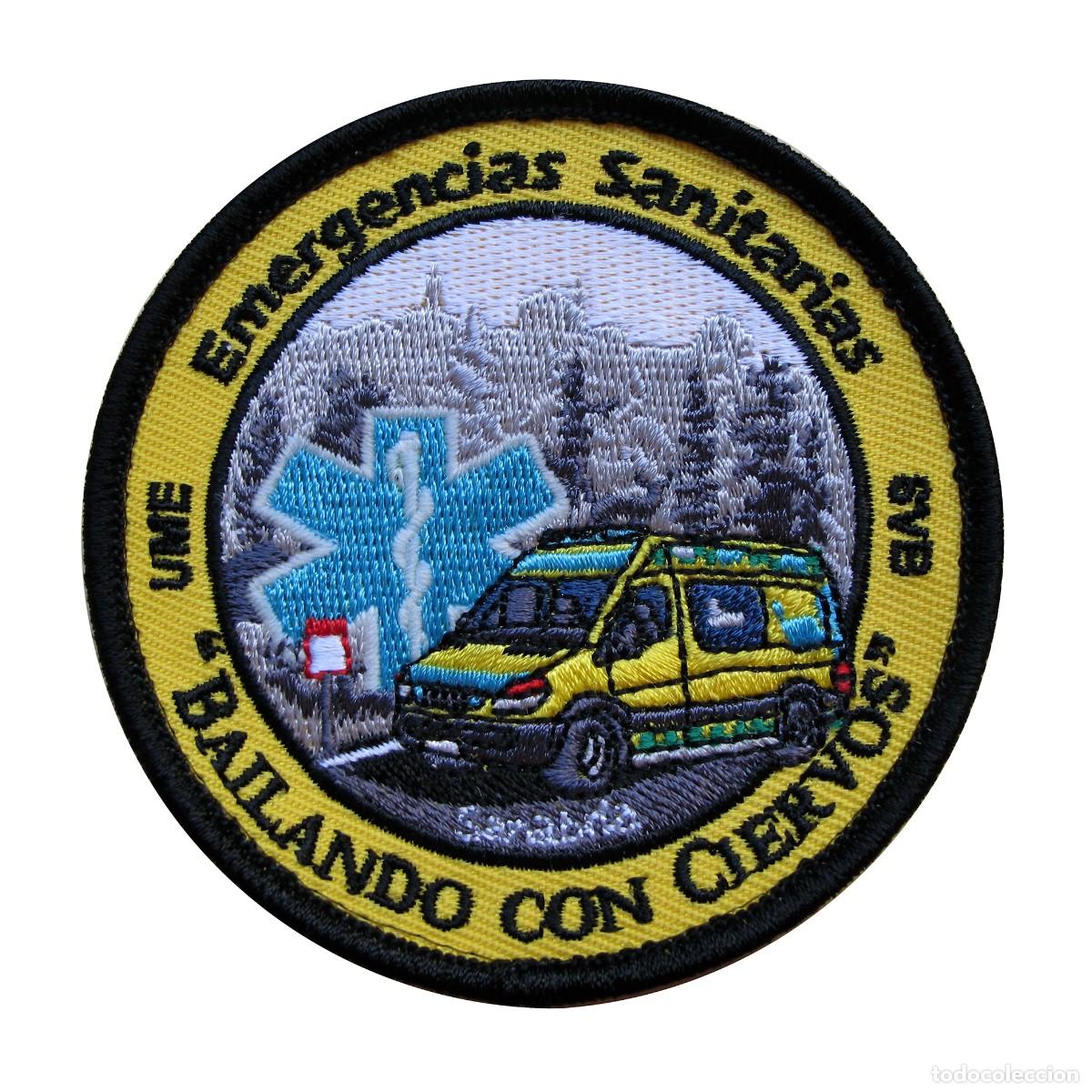 Militaria: PARCHE EMERGENCIAS SANITARIAS - SANABRIA - BAILANDO CON CIERVOS