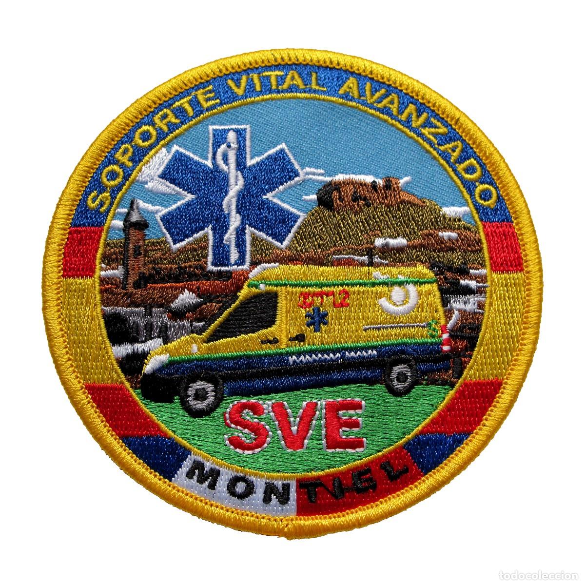 Militaria: PARCHE SVE - MONTIEL - SOPORTE VITAL AVANZADO
