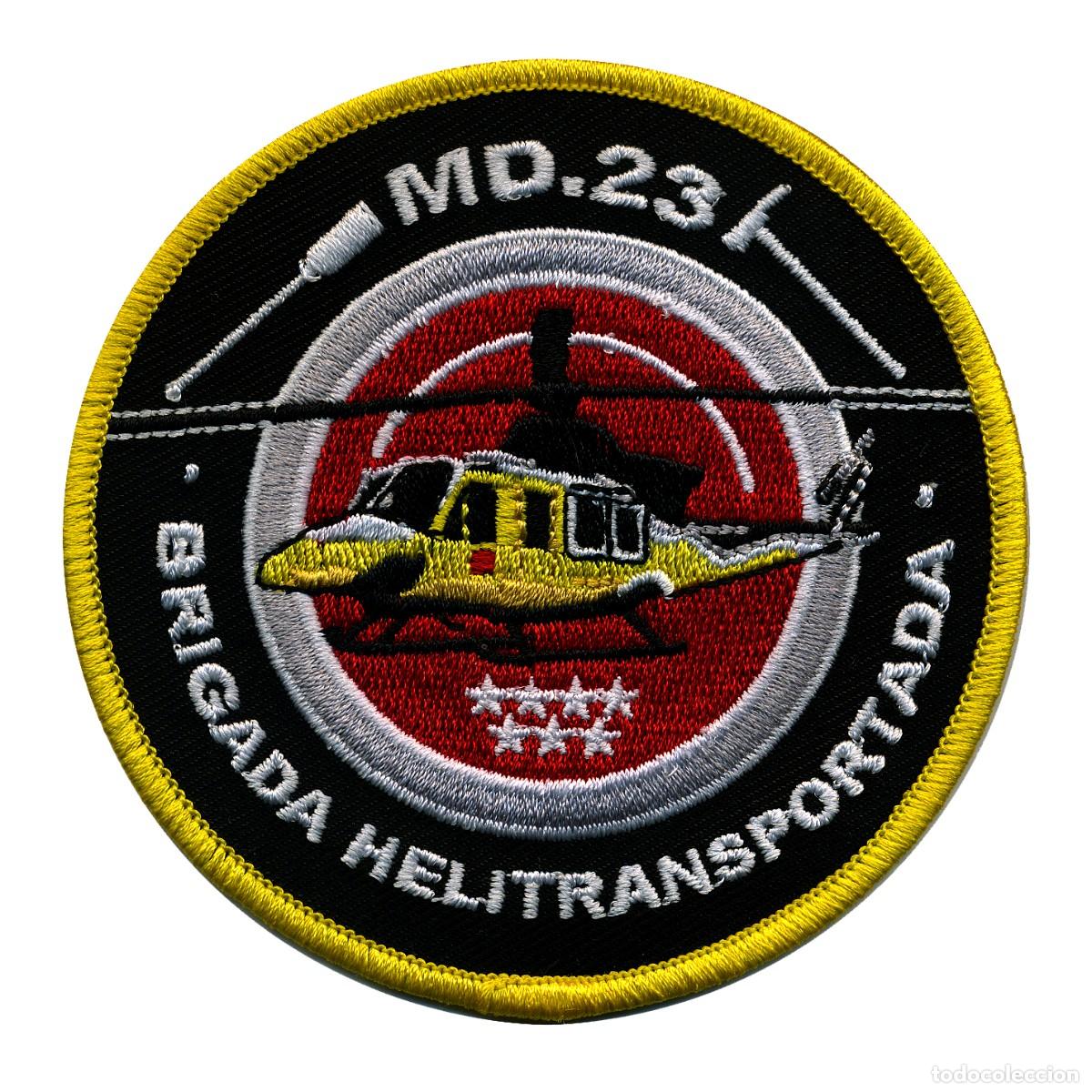 Militaria: PARCHE BRIGADA HELITRANSPORTADA MD.23 COMUNIDAD DE MADRID