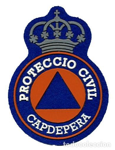 Militaria: PARCHE PROTECCIO CIVIL CAPDEPERA