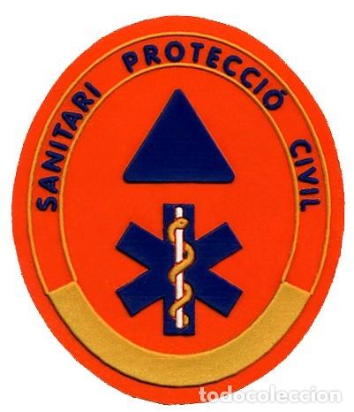 Militaria: PARCHE SANITARI PROTECCIO CIVIL