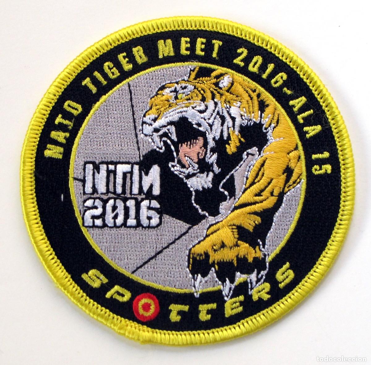 Militaria: PARCHE NATO TIGER MEET 2016-ALA 15 - SPOTTERS