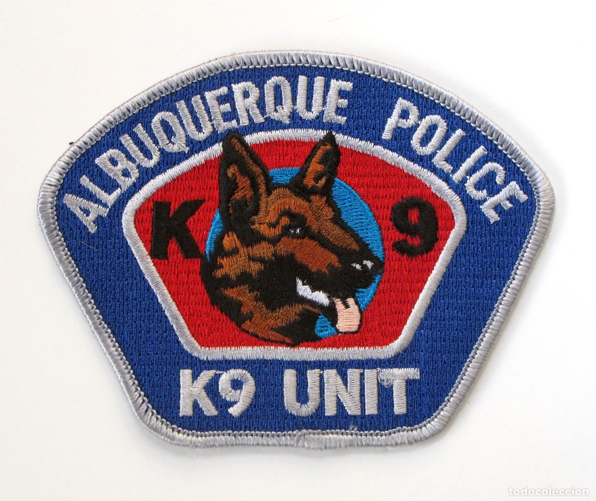 Militaria: PARCHE ALBUQUERQUE POLICE K9 UNIT - USA