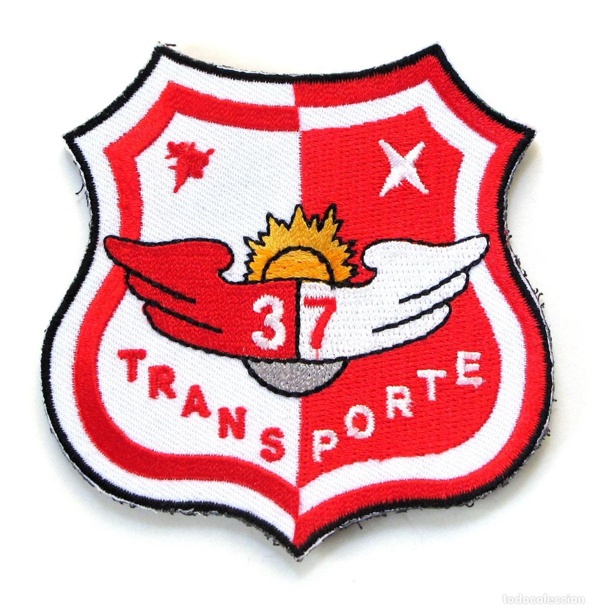 Militaria: PARCHE ALA 37 TRANSPORTE - EJERCITO DEL AIRE