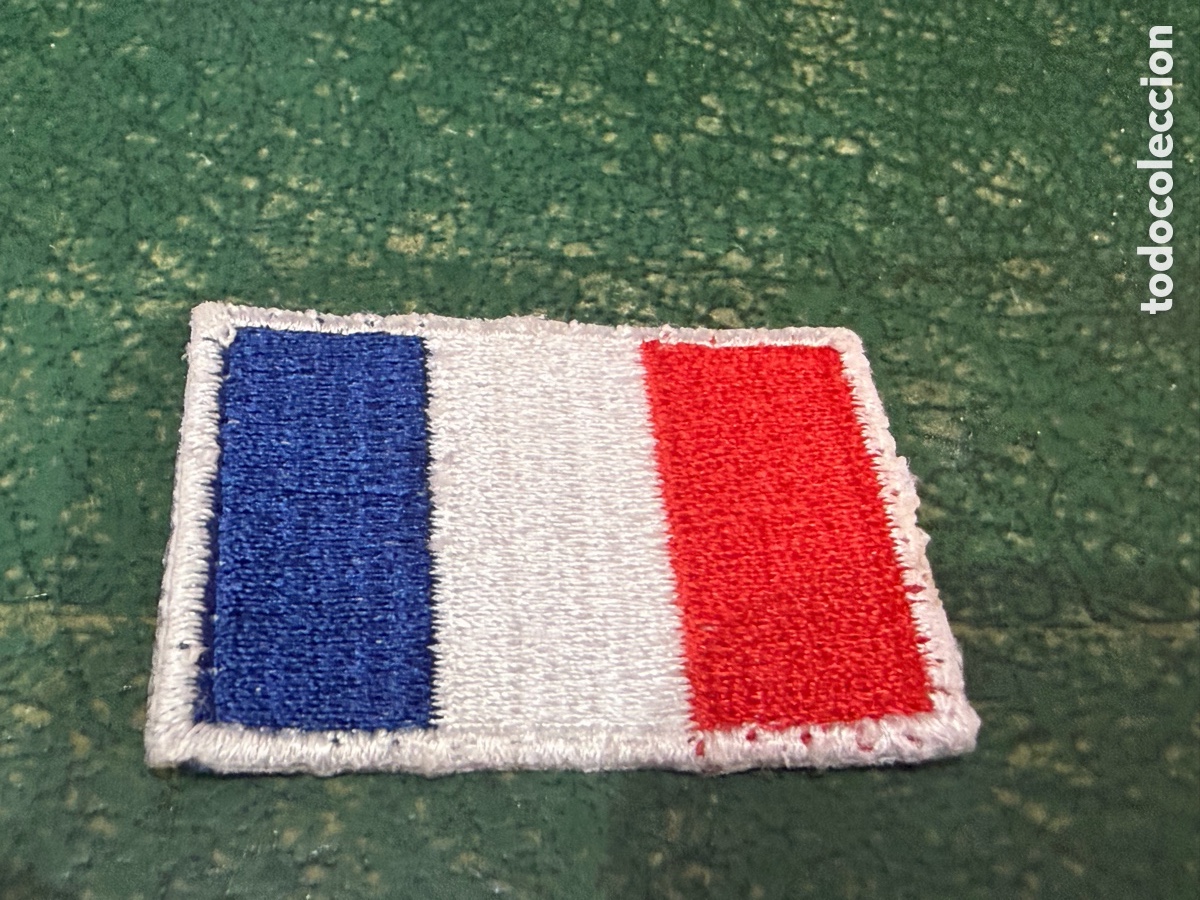 Militaria: Parche de Brazo - Bandera Francesa -